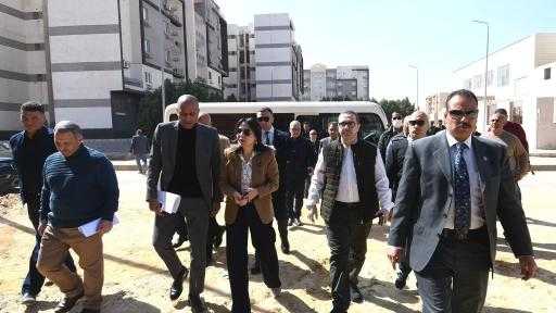 وزيرة الإسكان تتابع تنفيذ 9 عمارات ضمن مشروع ”سكن مصر” بالشروق