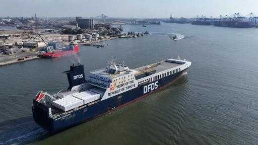 ميناء دمياط يستقبل 55 ألف طن من القمح الروسي لصالح القطاع العام