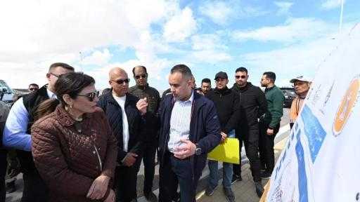 وزيرة الإسكان تتفقد تنفيذ المرافق لمنطقة أبراج الداون تاون بالعلمين الجديدة وزيرة الإسكان تتفقد تنفيذ المرافق لمنطقة أبراج الداون تاون بالعلمين الجديدة