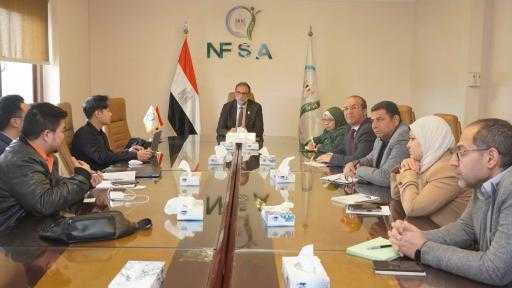 ”سلامة الغذاء” تُناقش مع ”فوشان هايتيان” الصينية إنشاء مجمع صناعي بمصر