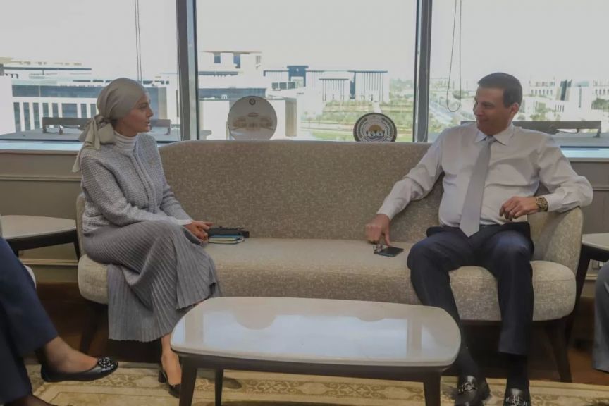 جانب من اللقاء