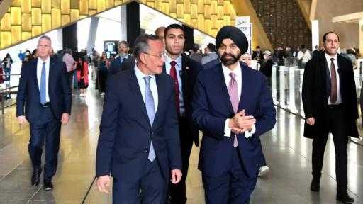 رئيس البنك الدولي يزور المتحف المصري الكبير| صور