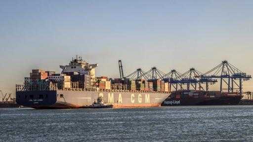 تضم قمح وذرة وفول.. ميناء دمياط يستقبل 31621 طنًا من البضائع