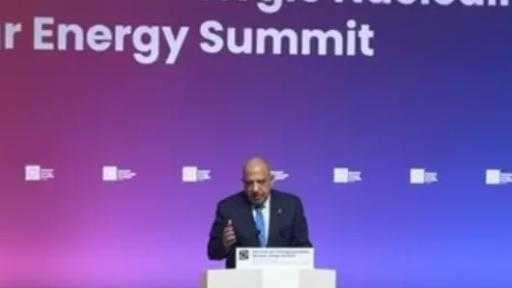 وزير الكهرباء يلقي كلمة مصر أمام القمة العالمية للطاقة النووية المنعقدة بالعاصمة الفرنسية باريس