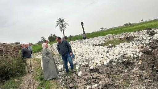 ”الزراعة” تُزيل 384 حالة تعدي على الأراضي الزراعية خلال إجازة العيد