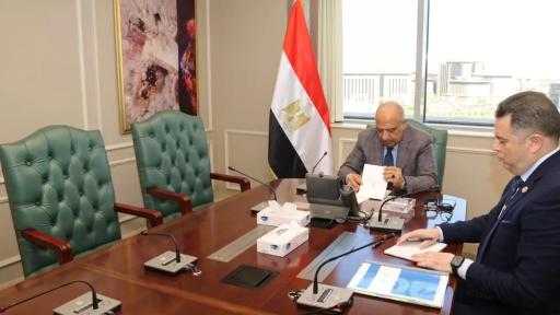 وزير الكهرباء يجتمع برئيس هيئة المحطات النووية للوقوف على مستجدات تنفيذ مشروع محطة الضبعة النووية