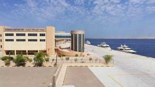 إعادة فتح ميناء الغردقة البحري بعد التحسن في الأحوال الجوية