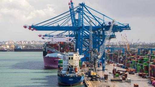 تضم ذرة وزيت وحديد.. ميناء دمياط يستقبل 42775 طنًا من البضائع