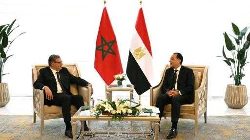 رئيس الحكومة المغربي: نستهدف زيادة حجم التبادل التجاري مع مصر.. وتعزيز التعاون... رئيس الحكومة المغربي: نستهدف زيادة حجم التبادل التجاري مع مصر.. وتعزيز التعاون بمجالات الطاقة والتعدين والربط اللوجستي