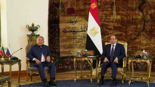 رئيسا مصر وتتارستان يؤكدان على ضرورة تعزيز التعاون بمجالات السياحة والزراعة والصناعة رئيسا مصر وتتارستان يؤكدان على ضرورة تعزيز التعاون بمجالات السياحة والزراعة والصناعة