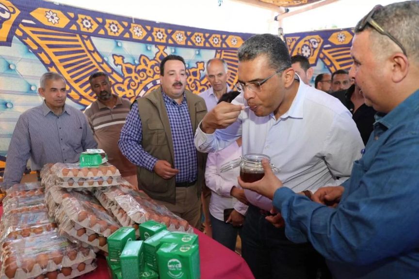 جانب من الزيارة