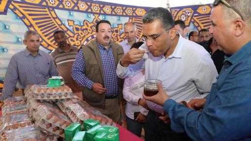 يضم مزارع للنخيل وصوب للخضروات.. محافظ البحر الأحمر يتفقد مشروع التنمية الشاملة بشلاتين| صور