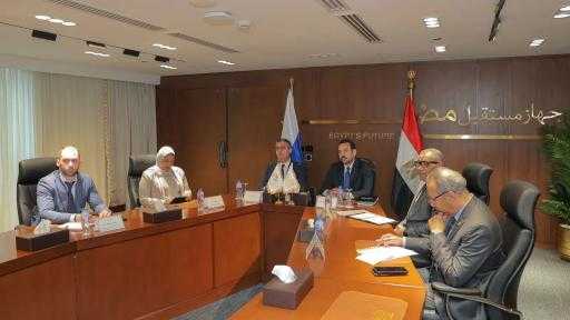 مصر وروسيا تبحثان تعزيز التعاون بمجالات استيراد الحبوب والزيوت