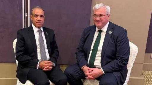 وزير الخارجية: نحرص على تعزيز التعاون مع أوكرانيا بمجالات الطاقة والصناعة والاتصالات