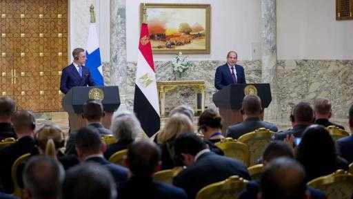 الرئيس السيسي يُثمن اصطحاب نظيره الفنلندي لوفد من رجال الأعمال لتعزيز العلاقات التجارية