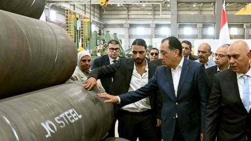 يُوفر 60% من احتياجات السوق.. ”مدبولي” يفتتح مصنعًا للمواسير الصلب باستثمارات 45 مليون دولار| صور