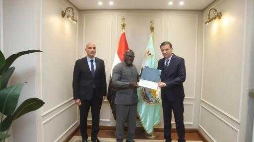 وزير الزراعة يُسلم شهادات برنامج تدريبي حول ”إدارة معالجة المياه” لـ11 متدربًا إفريقيًا