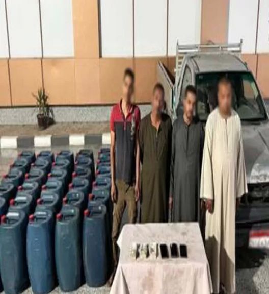 جانب من المضبوطات