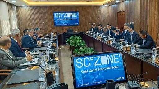 السفير الصيني يزور مينائي السخنة وغرب بورسعيد للاطلاع على إمكاناتهما اللوجستية