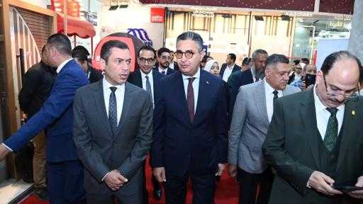 وزير التموين يفتتح معرض “سيراميكا ماركت amp; هوميكس”| صور