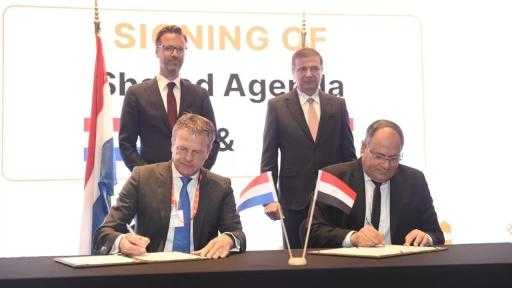 مصر وهولندا توقعان مذكرة تفاهم للربط بين البحث العلمي واحتياجات التنمية الزراعية