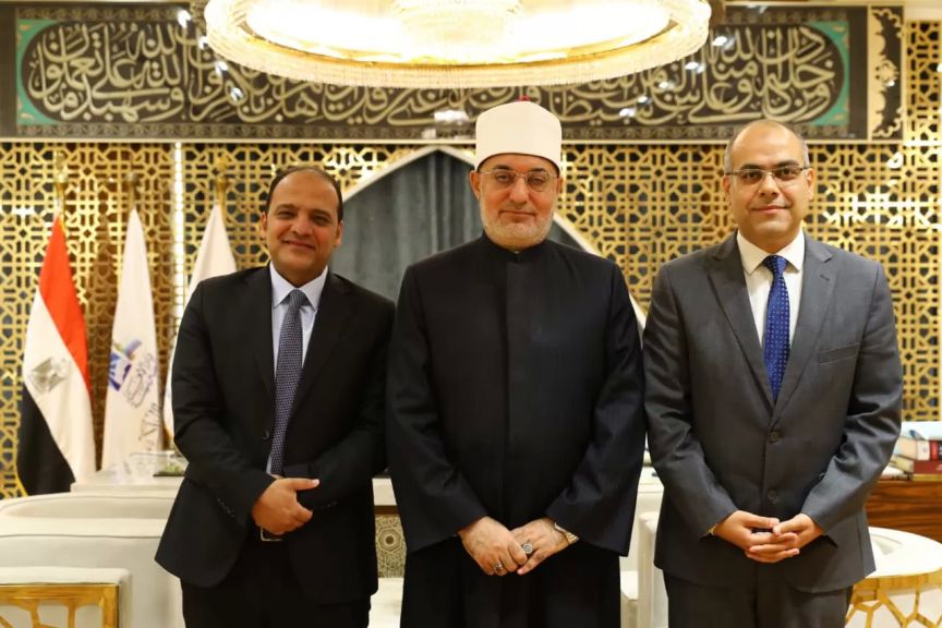 جانب من الزيارة