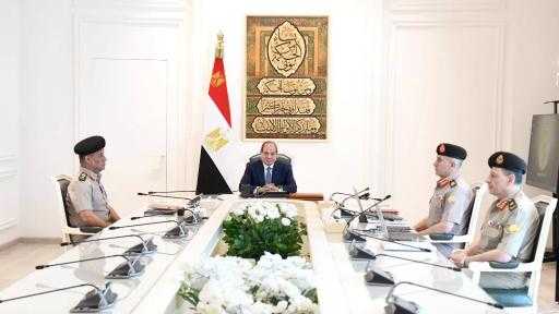 الرئيس السيسي يُتابع موقف المشروعات الجاري تنفيذها عبر الهيئة الهندسية للقوات المسلحة