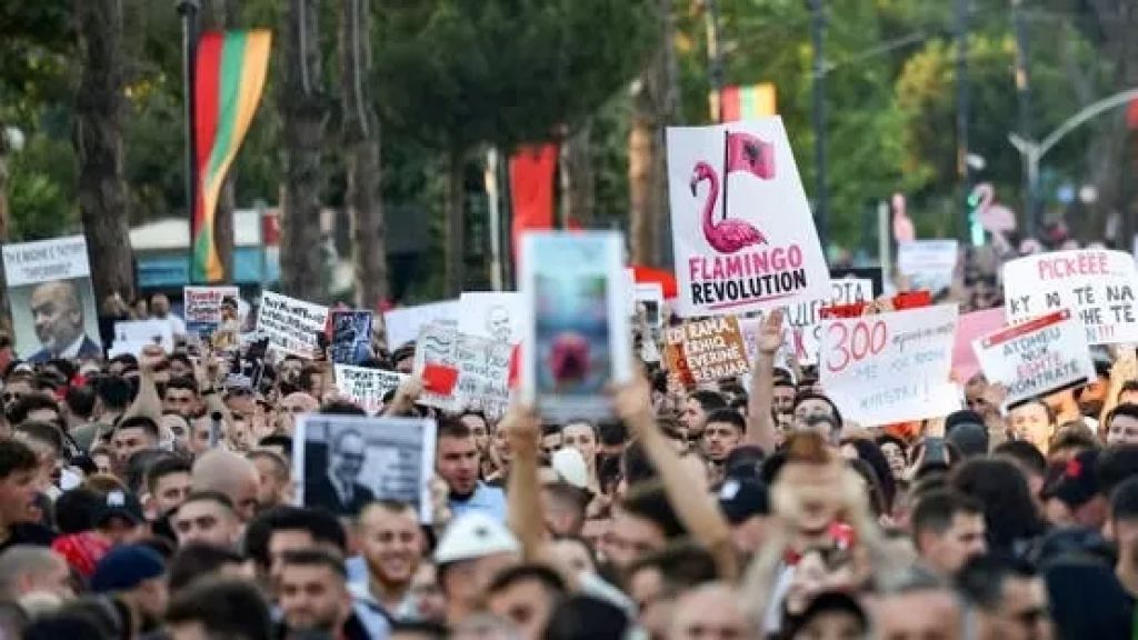 تظاهرات متواصلة في ألبانيا ضد مشروع عقاري مرتبط بعائلة ترامب