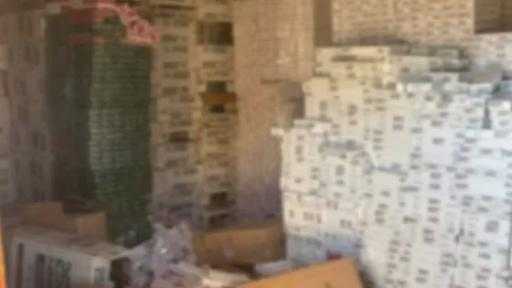 ضبط 65 ألف عبوة سجائر مهربة جمركيًا ومجهولة المصدر