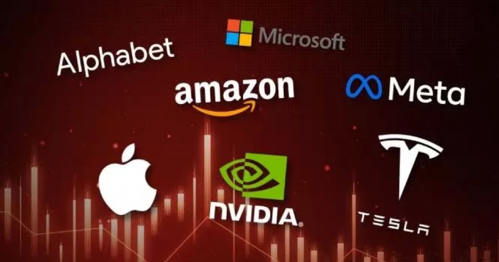 شركات العظماء السبعة تمحو تريليوني دولار من قيمتها السوقية في يونيو