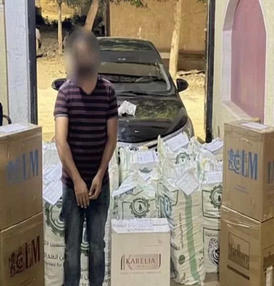 جانب من المضبوطات