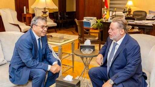 محافظ البنك المركزي يبحث مع نظيره التونسي التعاون المشترك بين الجانبين محافظ البنك المركزي يبحث مع نظيره التونسي التعاون المشترك بين الجانبين