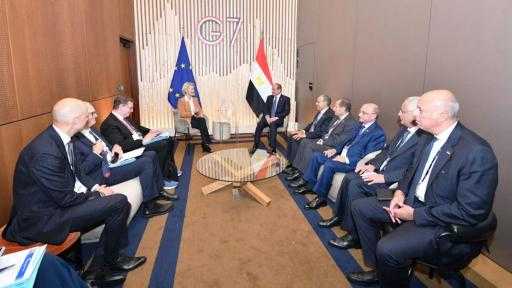 الرئيس السيسي: نتطلع إلى انعكاس تطوير بيئة الاستثمار على حجم أعمال الشركات الأوروبية في مصر