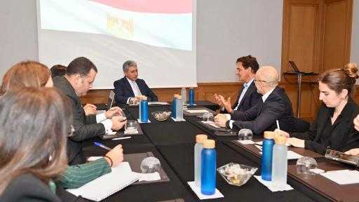 وزير السياحة يبحث زيادة الحركة السياحية الوافدة من فرنسا إلى المقصد السياحي... وزير السياحة يبحث زيادة الحركة السياحية الوافدة من فرنسا إلى المقصد السياحي المصري