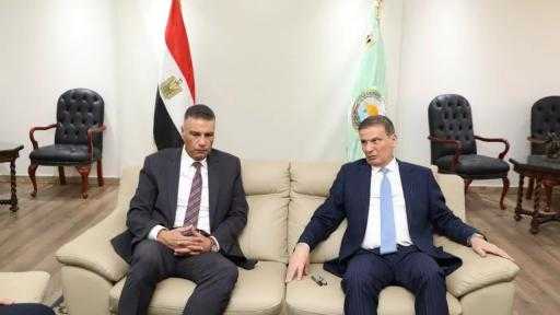 وزير الزراعة يُناقش مع محافظ جنوب سيناء التوسع في زراعة أصناف النخيل... وزير الزراعة يُناقش مع محافظ جنوب سيناء التوسع في زراعة أصناف النخيل المتميزة والزيتون