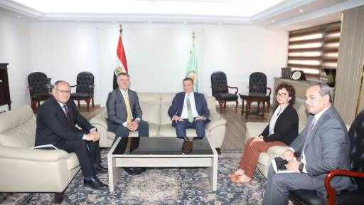 وزير الزراعة يُناقش مع معهد ”سيام باري” الإيطالي تعزيز التعاون في تطوير الأصناف المحصولية والاستزراع السمكي
