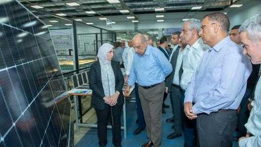 وزير الإنتاج الحربي يستقبل وزير الكهرباء ومحافظ القليوبية في بنها للصناعات الإلكترونية