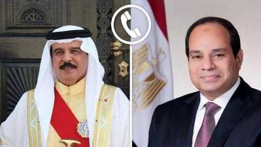 الرئيس السيسي وعاهل البحرين يبحثان تعزيز التعاون الاقتصادي والتجاري والتكنولوجي