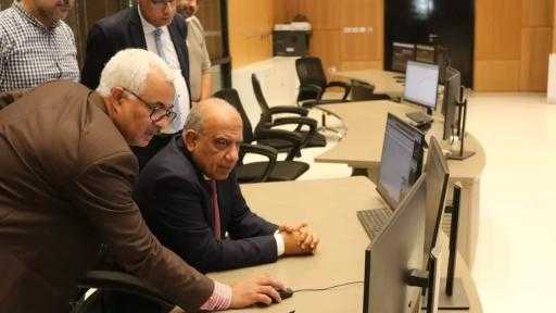 من داخل المركز القومي للتحكم في الطاقة وزير الكهرباء  يتابع خطة التشغيل لتأمين الشبكة الموحدة