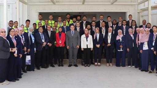 «المحطات النووية» تستقبل متدربي الدفعة الـ42 من برنامج إعداد القادة بموقع محطة الضبعة