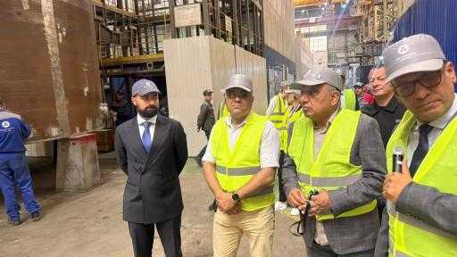 خلال زيارته لروسيا.. وزير الكهرباء يتفقد أحد مصانع روساتوم المتخصصة في المفاعلات النووية الصغيرة
