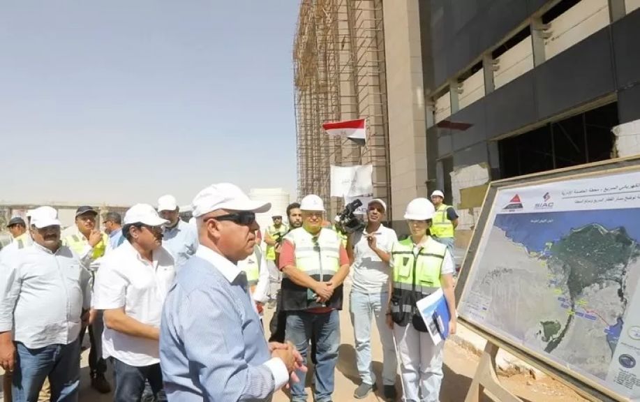 التجهيزات النهائية للتشغيل التجريبي للقطار الكهربائي