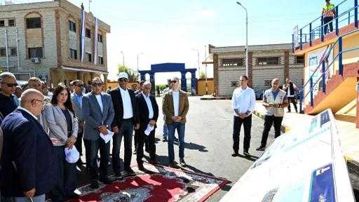 رئيس الوزراء يتفقد توسعات محطة مياه الشرب الشمالية بمطوبس