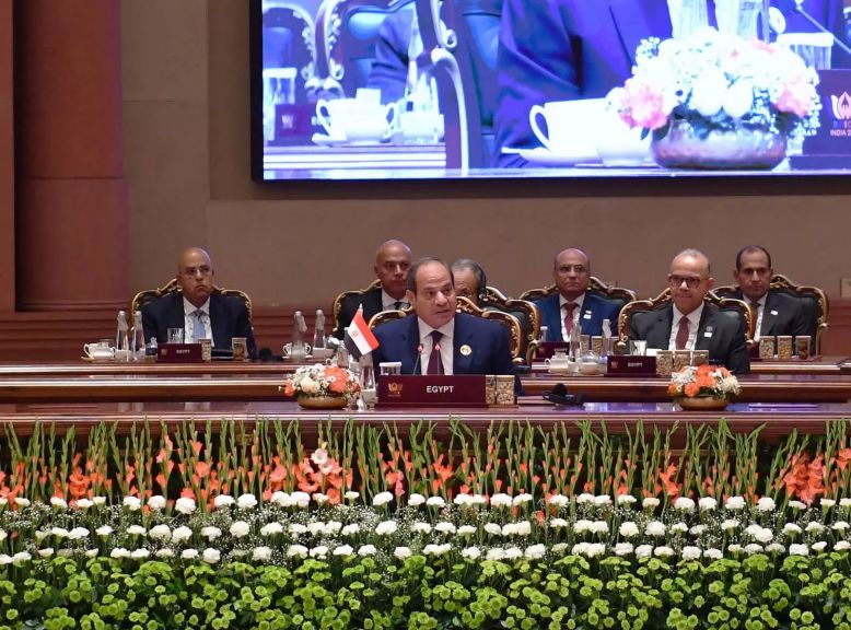 الرئيس السيسي خلال القمة