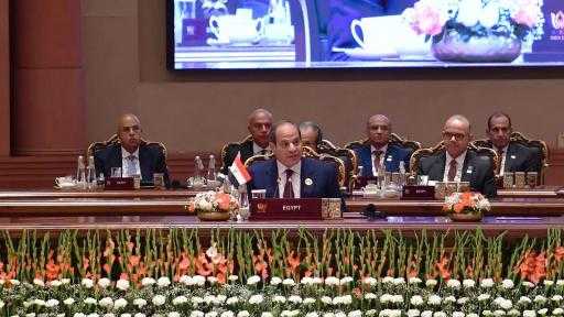 الرئيس السيسي يُشارك في قمة رؤساء دول وحكومات تجمع البريكس بالهند
