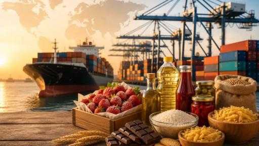 مصر تصدر 230 ألف طن سلع غذائية خلال أسبوع مصر تصدر 230 ألف طن سلع غذائية خلال أسبوع