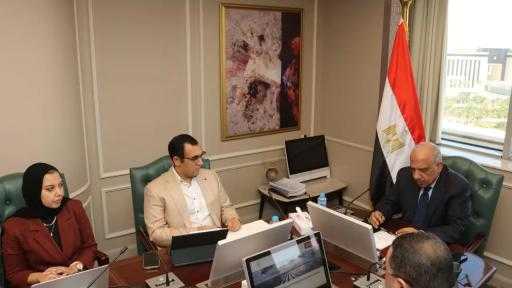 وزير الكهرباء يتابع مع شركة نكسوس انالاتيكا مجريات العمل بضوابط تحرير سوق... وزير الكهرباء يتابع مع شركة نكسوس انالاتيكا مجريات العمل بضوابط تحرير سوق الكهرباء