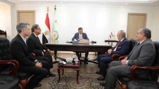 وزير الزراعة يبحث مع ”إيكاردا” تعزيز التعاون في التكيف مع التغيرات المناخية... وزير الزراعة يبحث مع ”إيكاردا” تعزيز التعاون في التكيف مع التغيرات المناخية والبحوث الزراعية