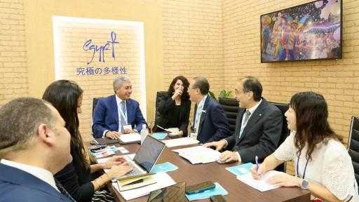 وزير السياحة يُناقش دفع مزيد من الحركة السياحية الوافدة من اليابان إلى... وزير السياحة يُناقش دفع مزيد من الحركة السياحية الوافدة من اليابان إلى مصر