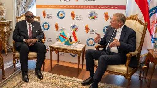 مصر والكونغو الديمقراطية تبحثان تعزيز التعاون المشترك في قطاع التعدين
